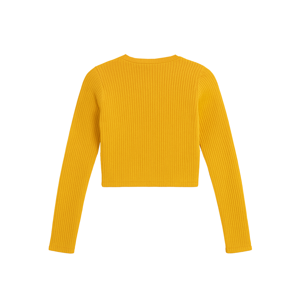 Gopala Knitted Top Yellow