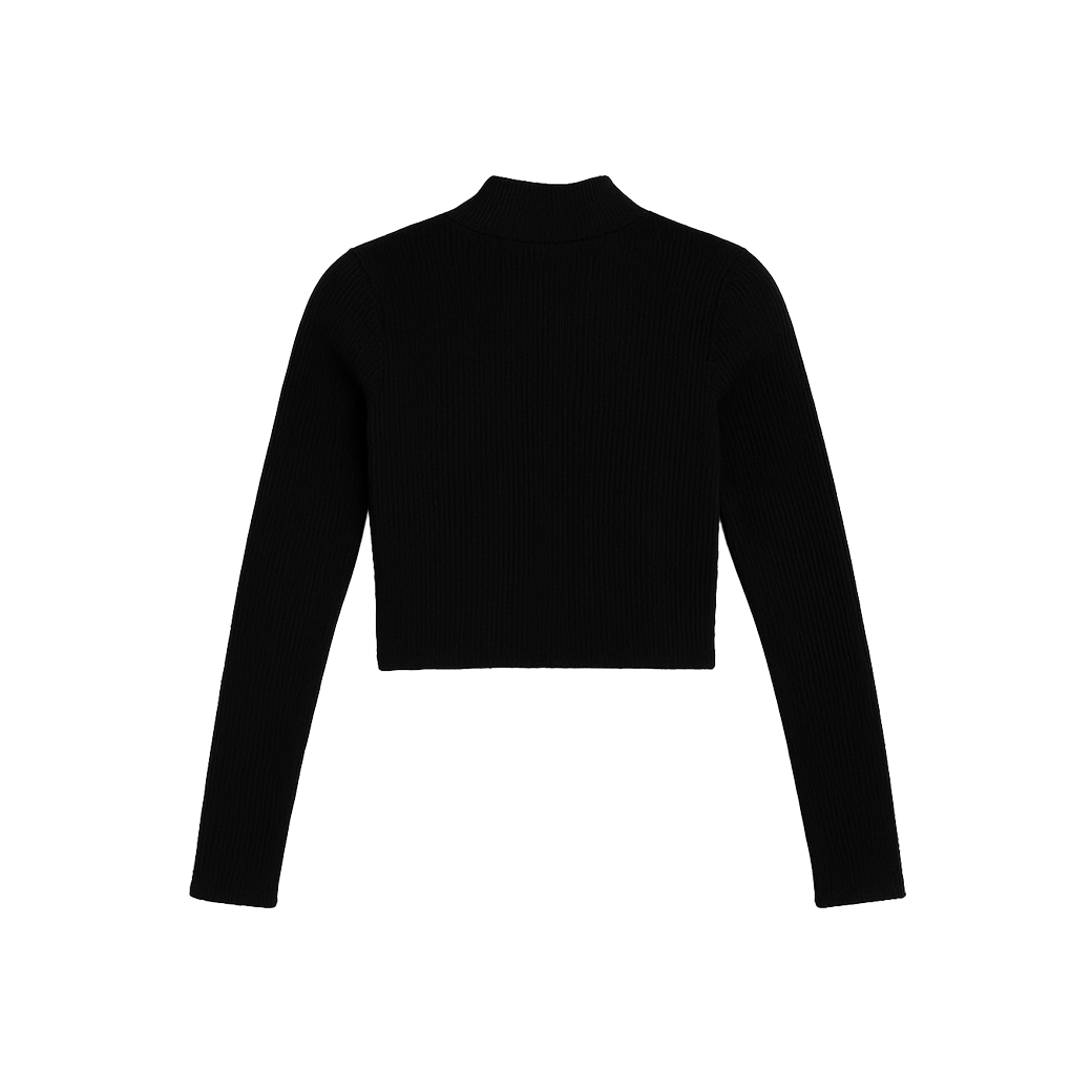 Gopala Knitted Top Black